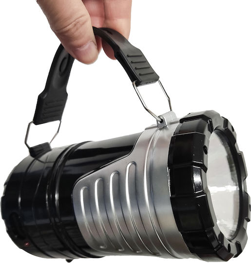 GSH 7088B LED Laterne Solar für Camping mit Taschenlampe & Powerbank 1W