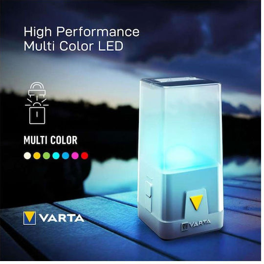 Varta Outdoor Ambiance L10 Led Battery Lantern for Camping with Flashlight 150 Lumen 1.5W
