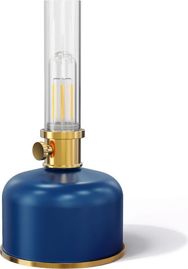LED-Laterne mit Batterie für Camping 2W Blau