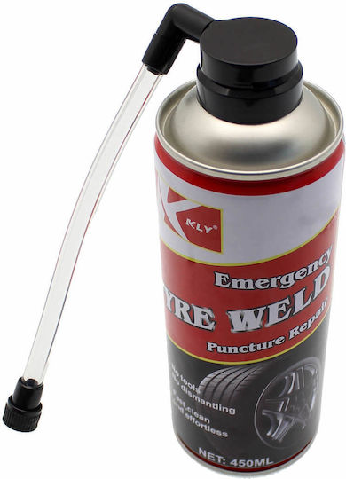KLY Σπρέι Αφρού Επισκευής Ελαστικών 450ml 1τμχ