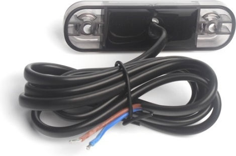 Volum LED 3 LED 12V 24V IP68 Roșu 84mm 24mm x 10mm Marcaj