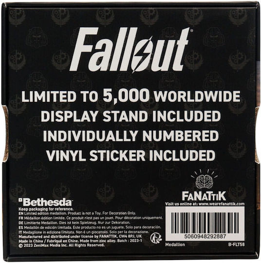 Fallout Medallion Brotherhood Steel