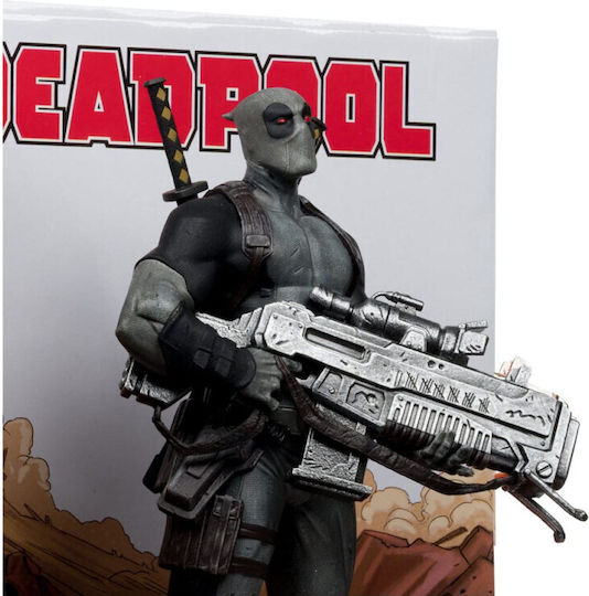 Marvel Sammlung PVC Statue 1/6 Deadpool Deadpool #1 Graues Anzug Chase 27 cm