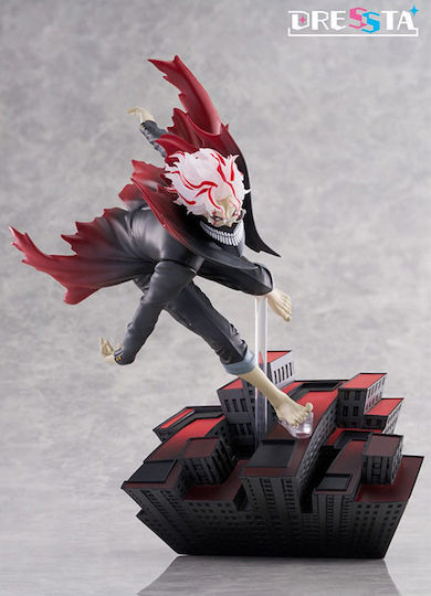 Dan Da Dan Dressta PVC Statue Okarun Transformiert 24cm