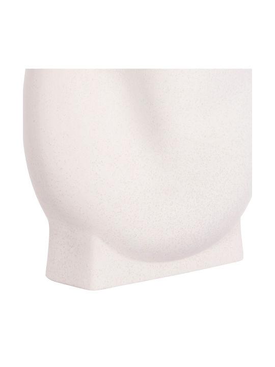 HomeMarkt Decorative Number Glaze made of Ceramic Material 1x14x25cm 1pcs