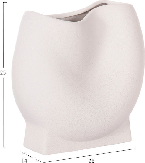 HomeMarkt Διακοσμητικός Αριθμός Glaze από Κεραμικό Υλικό 1x14x25cm