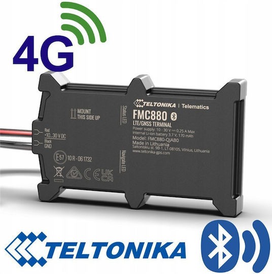 Teltonika GPS Tracker FMC880 GNSS / Bluetooth / GSM pentru Bărci IP65 cu Alarmă