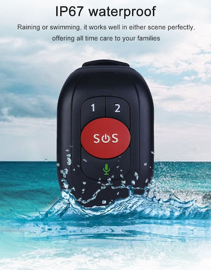GPS Tracker για Παιδιά / Ηλικιωμένους Συσκευή SOS Βοήθειας Ηλικιωμένων από Απόσταση
