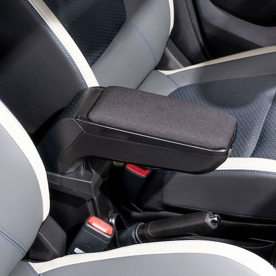 Rati Armster S Car Fabric Armrest for Kia Venga 2010+ Black