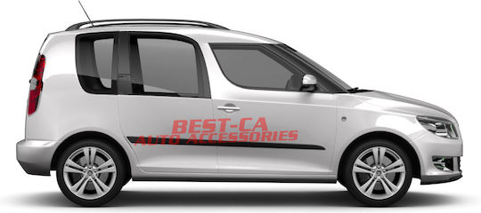 Конзола за подлакътник на кола Съвместим с Skoda Фабия 1999-2006 Черен цвят