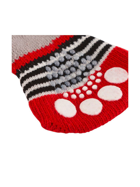 Kerbl Bruno Socks Dog M 3.5x9cm in Gray Color