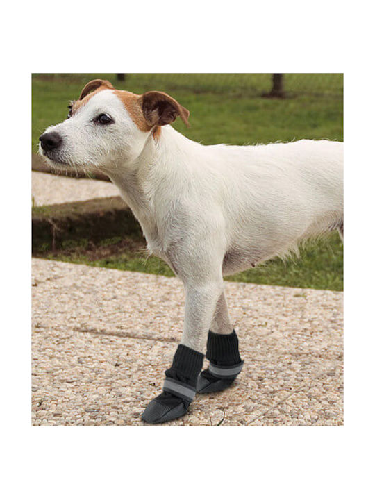 Ferplast Protective Shoes Dog Large Black 2 pieces in Black Color