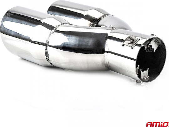 Amio Stainless Steel Exhaust Tip Mt 022 Chrome Amio-02646