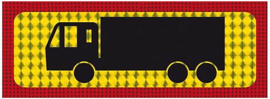 Auto Gs LKW-Warnschild Kennzeichen P.A.403 24589