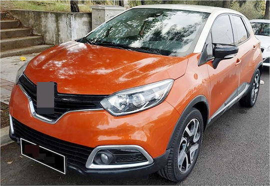 Set 2 Capace Oglindă Stil Batman Idealstore Renault Captur 2013-2019 Culoare Negru Pian Negru Lucios Instalare Ușoară Rezistent la UV Material Premium