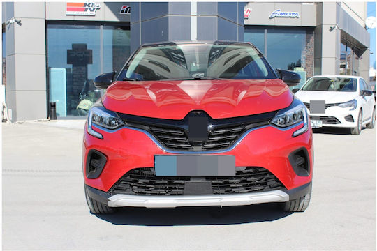 Set 2 Capace Oglindă Stil Batman Renault Captur 2020 Încoace Culoare Negru Pian Negru Lucios Instalare Ușoară Rezistent la UV Material Premium