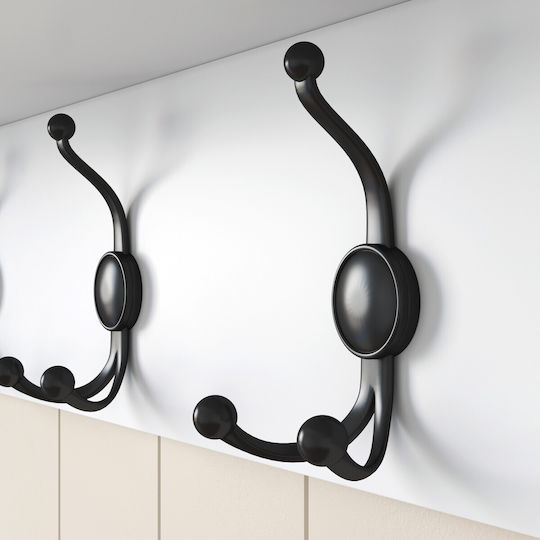 Asir Group Стенна окачалка 5 Слотове 120x22.2x37.2см 1бр