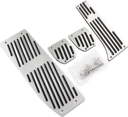 Rutschfeste Aluminium-Pedalset BMW Serie 3 Sy-jtb0079 4-teilig