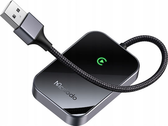 Mcdodo Ca-7210 Drahtloser Carplay-Adapter Usb-Kabel Schwarz