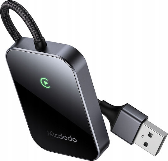 Mcdodo Ca-7210 Drahtloser Carplay-Adapter Usb-Kabel Schwarz