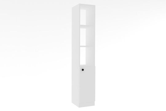 Megapap Badezimmersäule Boden H30xB29.6xH170cm Weiß