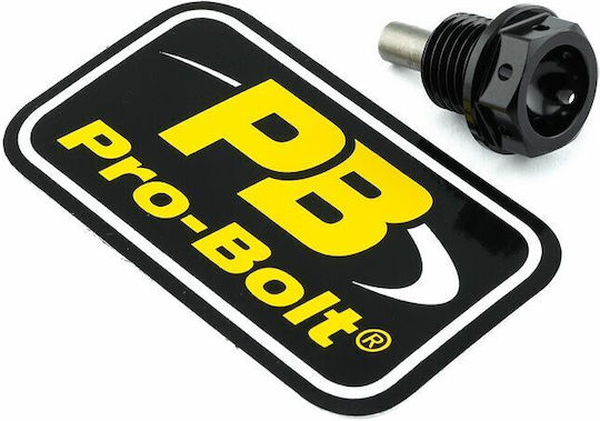 Pro Bolt Oil Cap Motociclete Black ALSUMP1412MAGBK