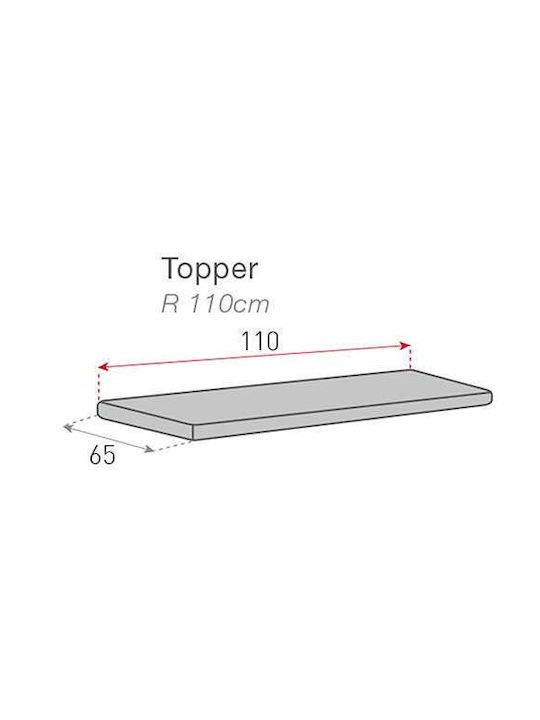 Sofazip Impermeabil Husă Elastică Canapea cu trei locuri Gri 180εκ. 1buc SZTOPZAZU