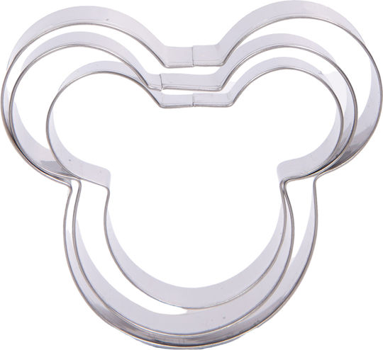 Sugar World Metallic Animal-Shaped Cookie Cutter 3pcs