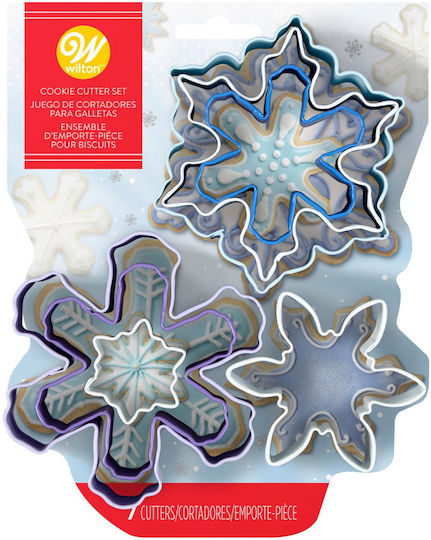 Wilton Metallic Cookie Cutter 7pcs
