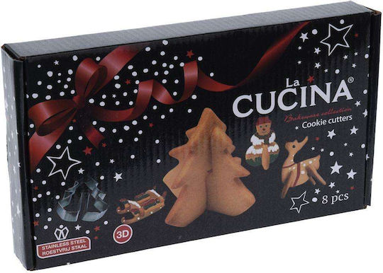 3d Christmas Gingerbread Cookie Cutters