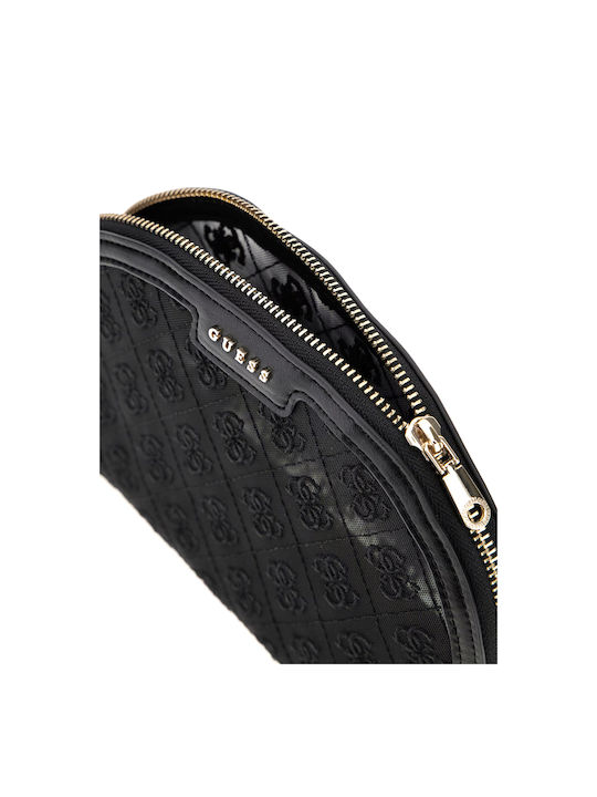 Guess Dome Black Women's Toiletry Bag Black Pw7536p5370-bla