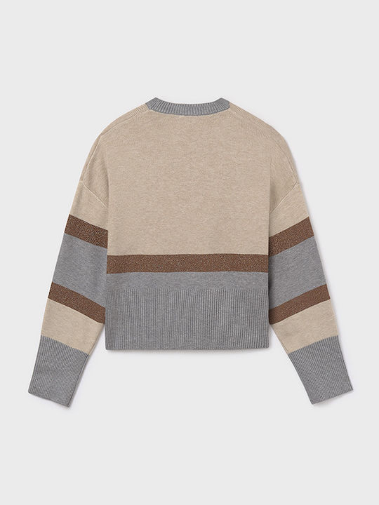 Kids' Sweater Long Sleeve Silver