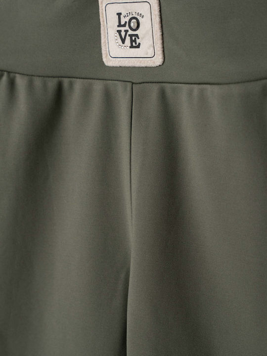 Kinder Leggings Lang Khaki