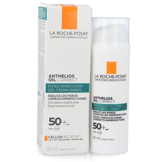 La Roche Posay Anthelios Oil Correct Cremă de Față cu Protecție Solară SPF50 50ml
