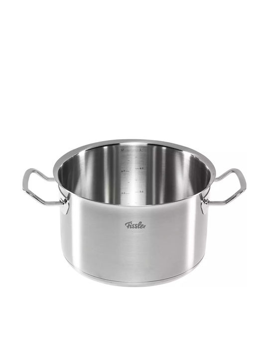 Fissler Original-Profi Σετ Μαγειρικά Σκεύη από Ανοξείδωτο Ατσάλι Ασημί 8τμχ