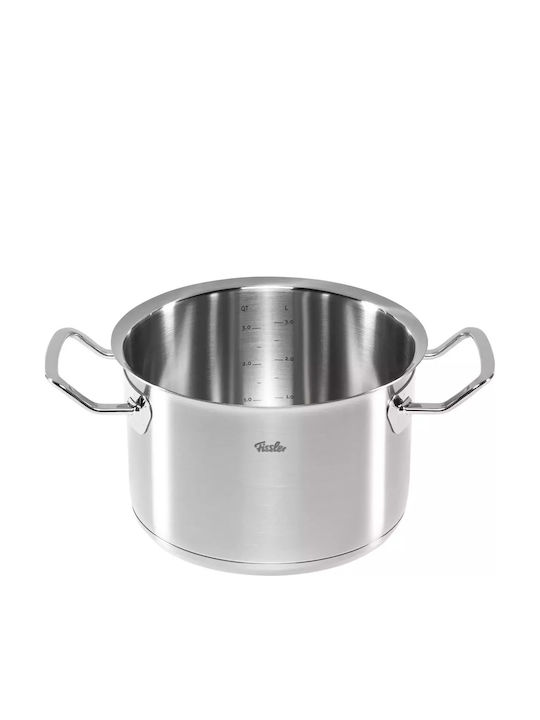 Fissler Original-Profi Σετ Μαγειρικά Σκεύη από Ανοξείδωτο Ατσάλι Ασημί 8τμχ