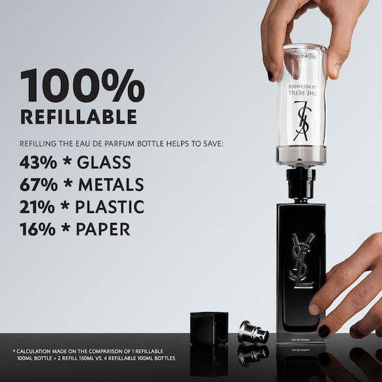 Ysl Myslf Eau de Parfum Refillable 100ml
