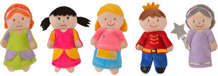 Fiesta Crafts Γαντόκουκλα Puppet and Finger Cinderella