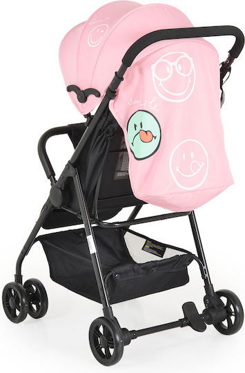 Moni Capri Regenschirm Kinderwagen Geeignet ab 6+ Monaten Rosa 5kg 110845