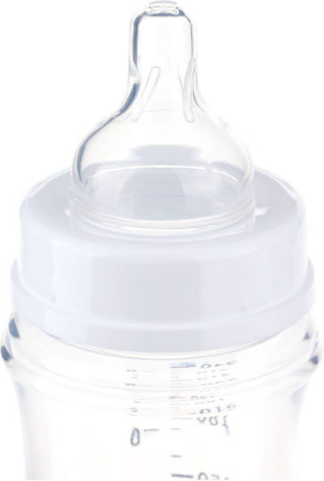 Canpol Babies Пластмасово Бебешко Шише Против Колики със Силиконов Биберон за 0+, 0+ m, месеци Beige 240мл