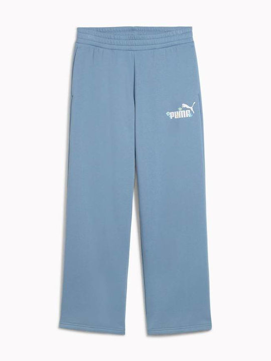 Logo Παντελόνι Φόρμας Fleece Sky Tint