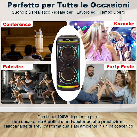 Trevi Тонколона XF 650 KB 0X065000 Черен