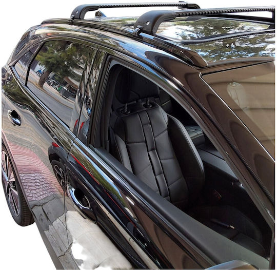 Nordrive Μπάρες Οροφής Αλουμινίου για Citroen CX 2022+ (Σετ με πόδια) Μαύρες