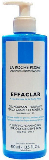 La Roche Posay Effaclar Gel Cleansing Face for Acne-Prone Skin 400ml