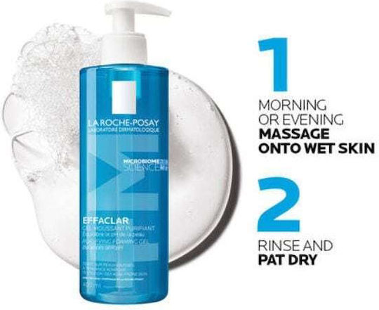 La Roche Posay Effaclar Gel Cleansing Face for Acne-Prone Skin 400ml