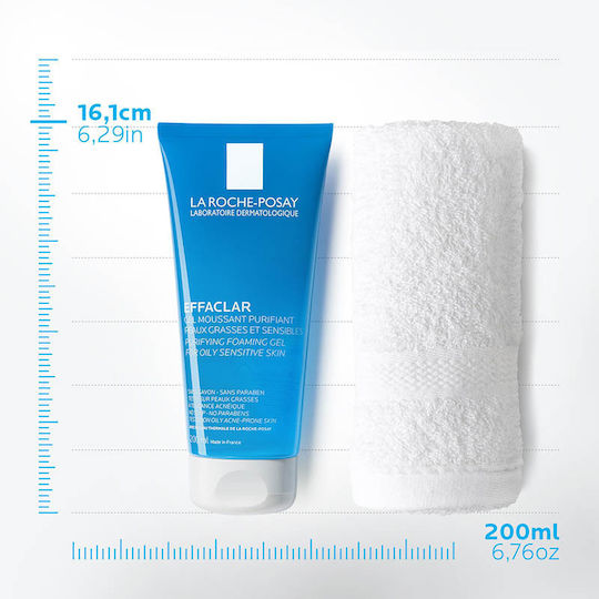 La Roche Posay Effaclar Gel Cleansing Face for Acne-Prone Skin 200ml
