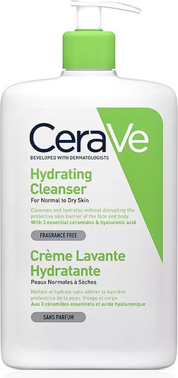 CeraVe Hydrating Cleanser Cream Cleansing Face 1000ml