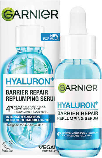 Garnier Hyaluronic Aloe Moisturizing Serum Face with Hyaluronic Acid for Firming 30ml