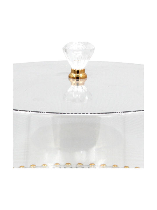Keskor Cake Stand Gold 31x31x19cm