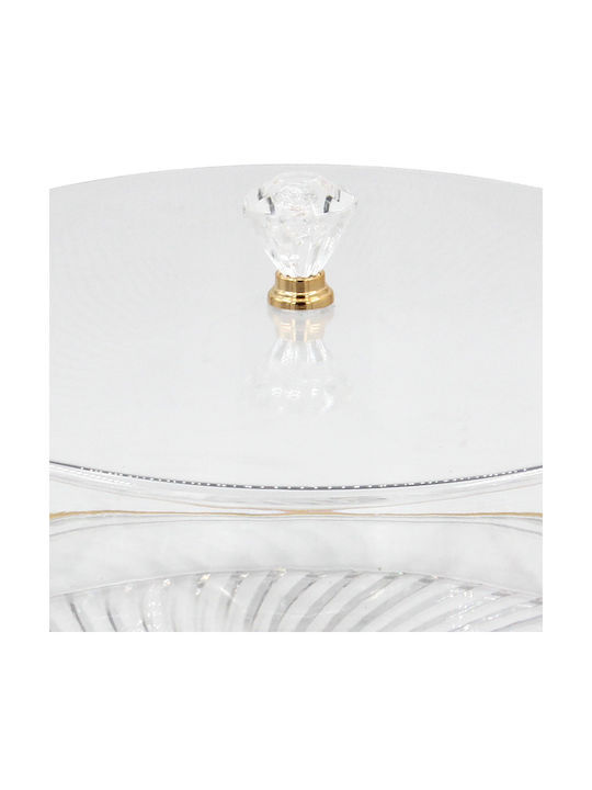 Keskor Cake Stand Gold 36x30x14cm
